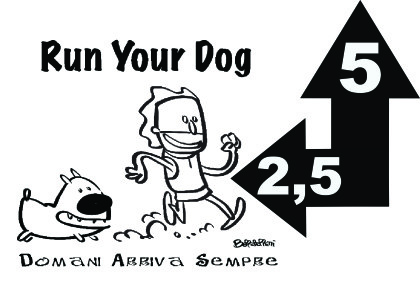 Run Your Dog - Freccia deviazione percorsi