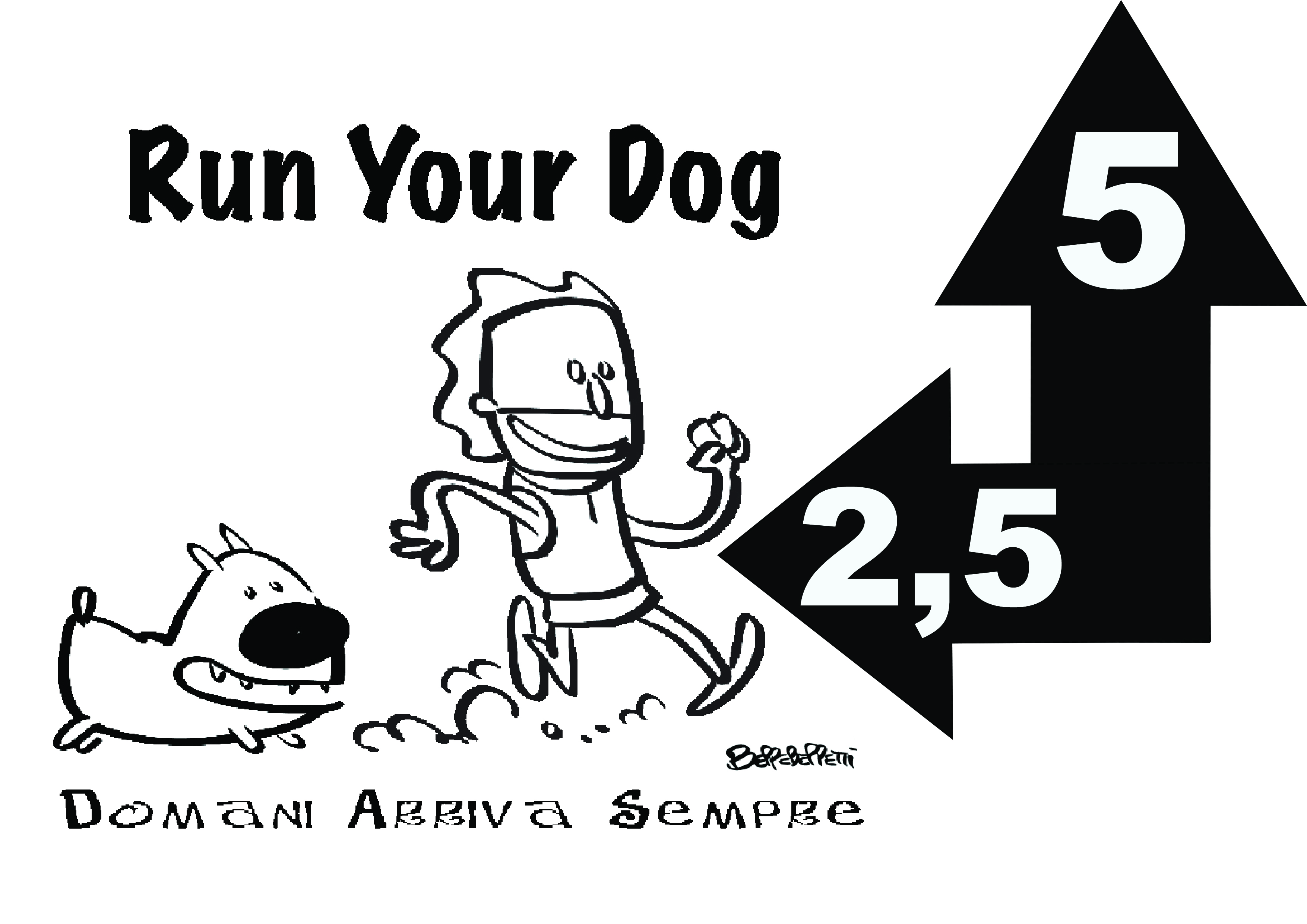 Run Your Dog  – Freccia deviazione percorsi