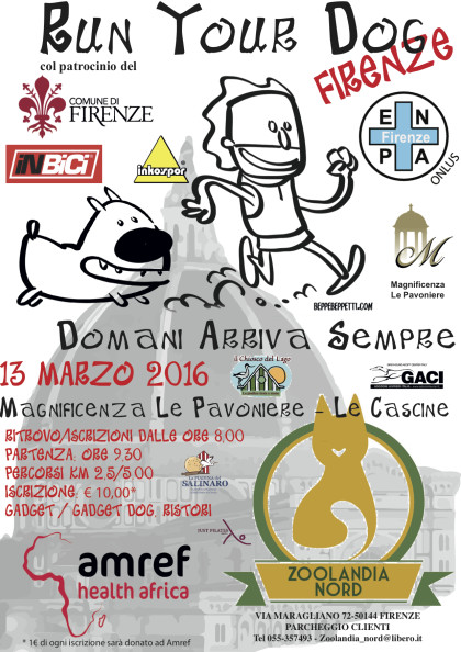 run your dog locandina firenze