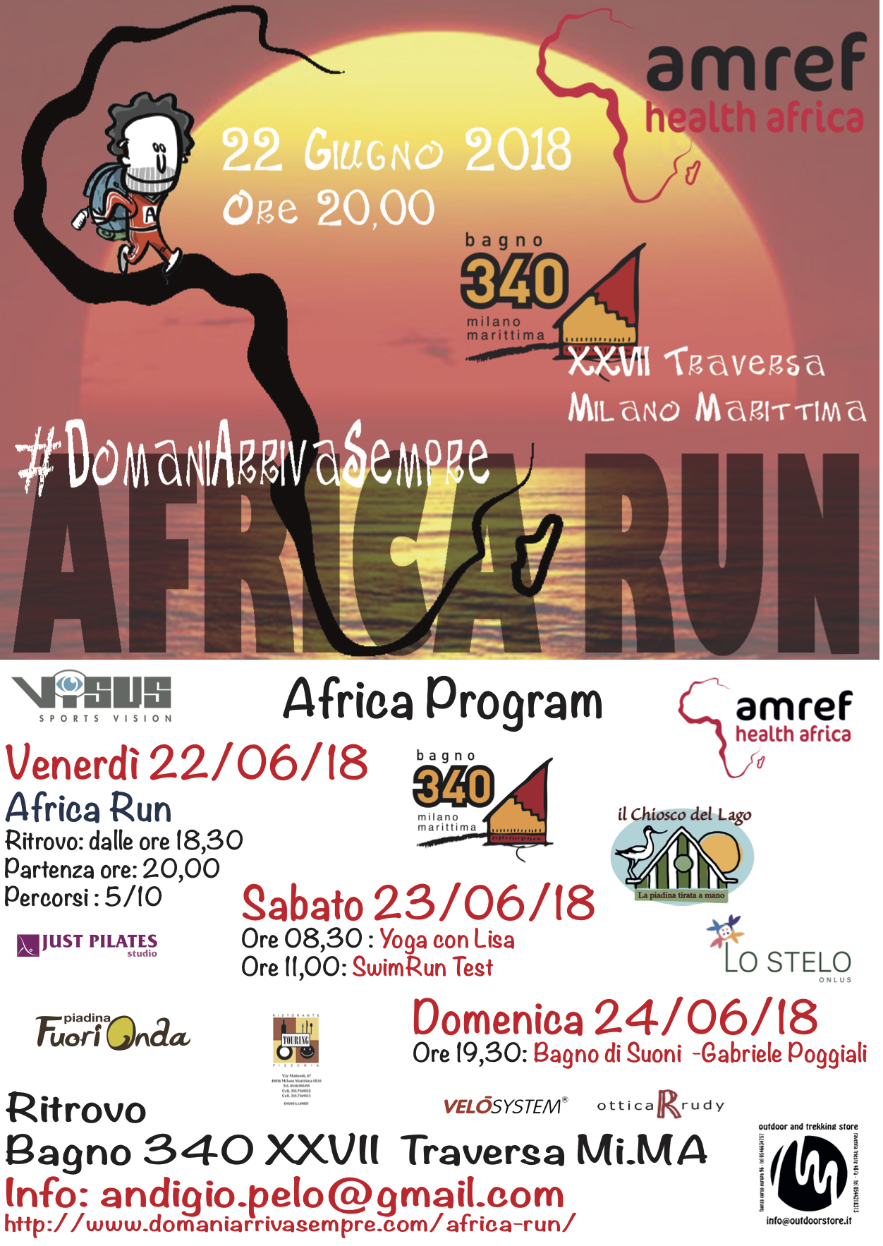 Africa Run programma 2018