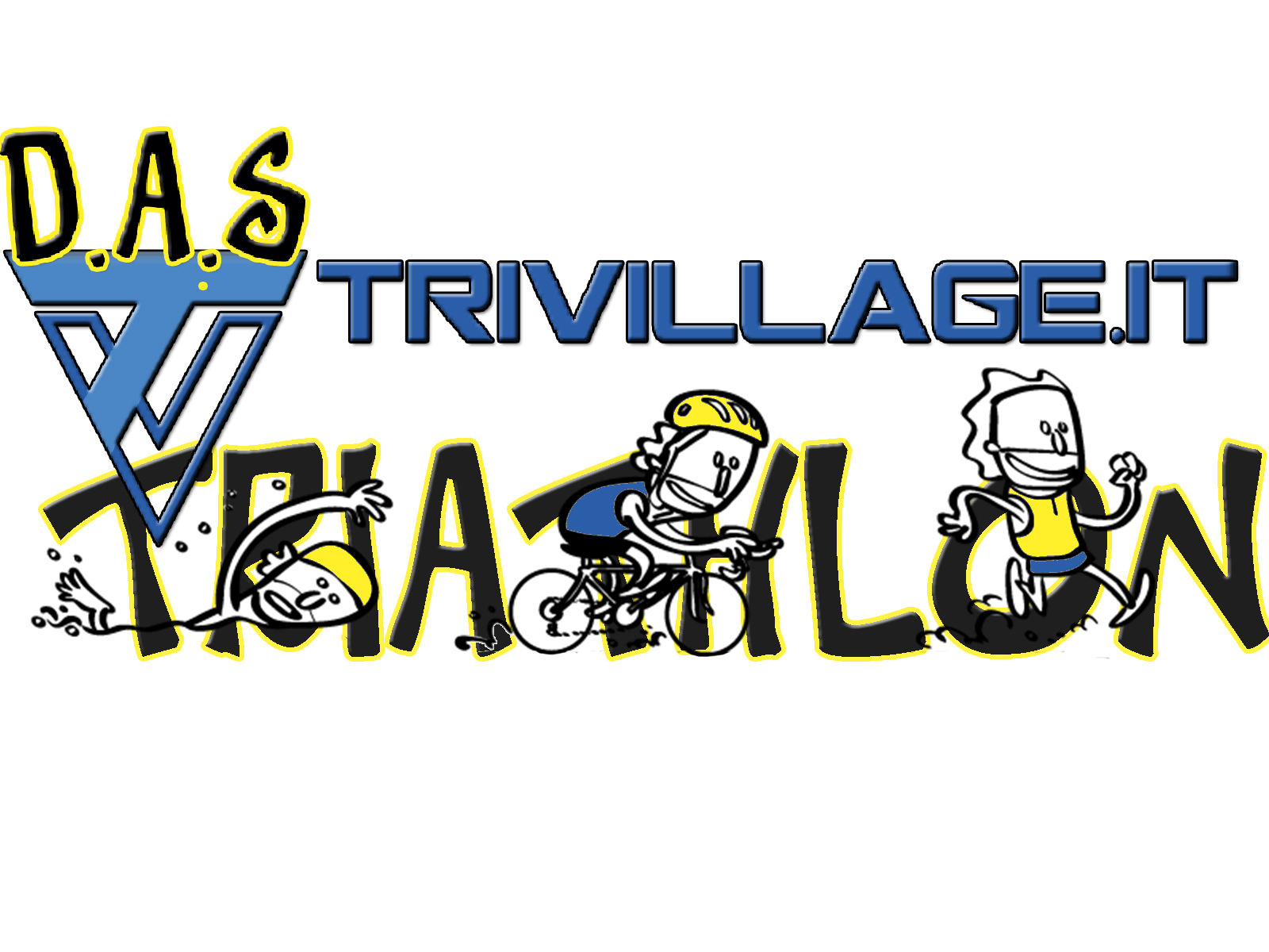 das trivillage triathlon logo